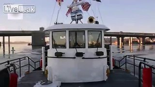 Coast Guard Cutter Chock Icebreaking in the Chesapeake Bay