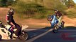 Motorcycle Stunts BLOX STARZ A Day Of Freestyle Street Bike Stunt Riding In The Streets