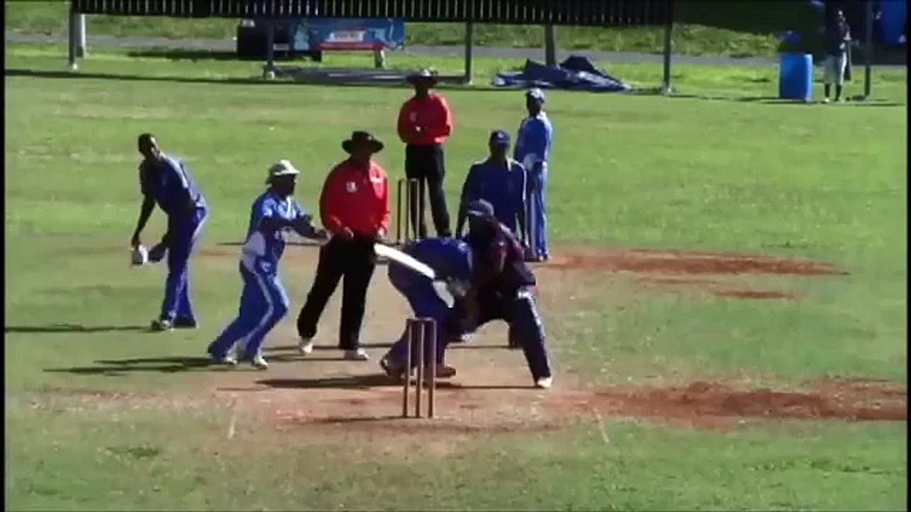 Ugly brawl mars Bermuda match