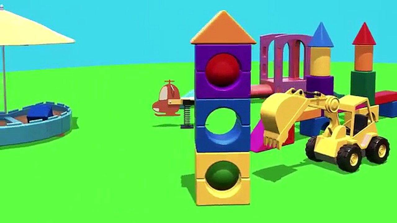 Ma Petite Ville Jouete׃ Une sphère. Dessin animé educatif pour les enfants en français