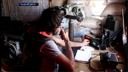 مراصد المعارضة السورية المسلحة تراقب الطيران الروسي