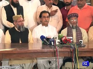 NA 122 : JUP Norani ny PMLN ko support krny ka elan kr dya