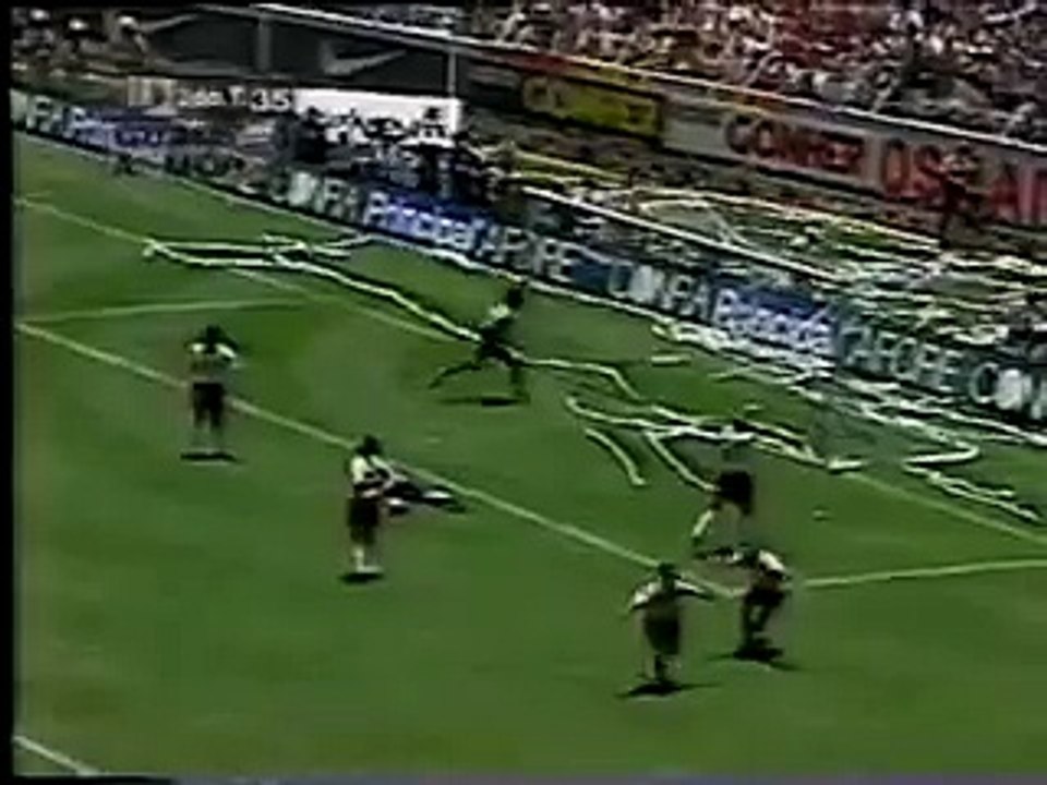 Gol del Tilón Chavez vs Morelia en la semifinal del Verano 97