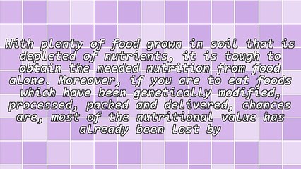 Supplements That Are Very Essential Today