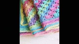 entrelac crochet blanket part 15
