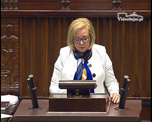Poseł Aldona Młyńczak - Wystąpienie z dnia 24 wrze�nia 2015 roku.