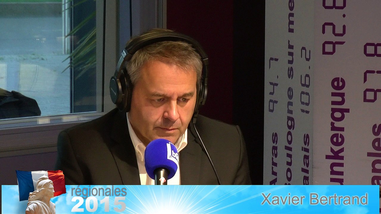 Régionales 2015 : Xavier Bertrand, tête de liste Les Républicains UDI dans le Nord-Pas-de-Calais-Picardie