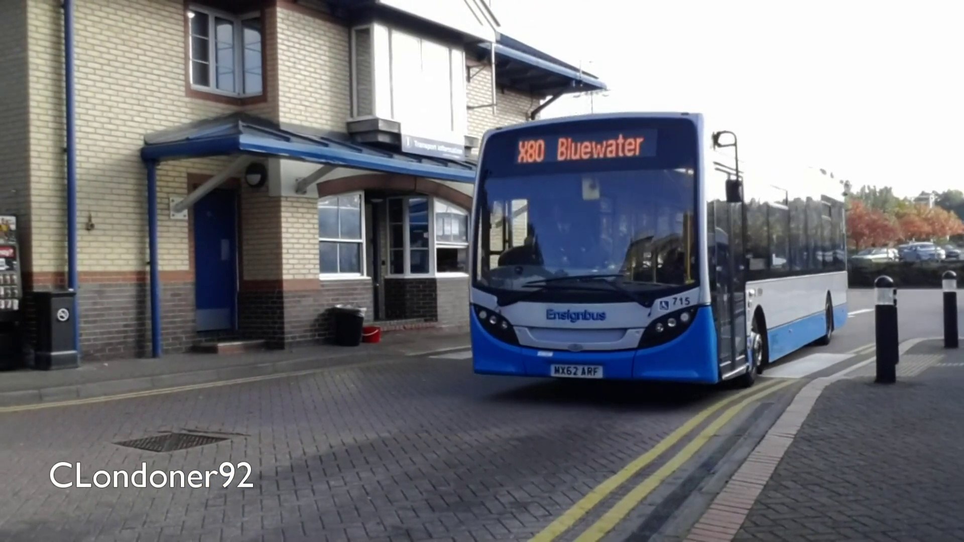 X80 Bus Route Map Ensignbus Route X80 Lakeside To Bluewater Via Dartford Crossing - Video  Dailymotion
