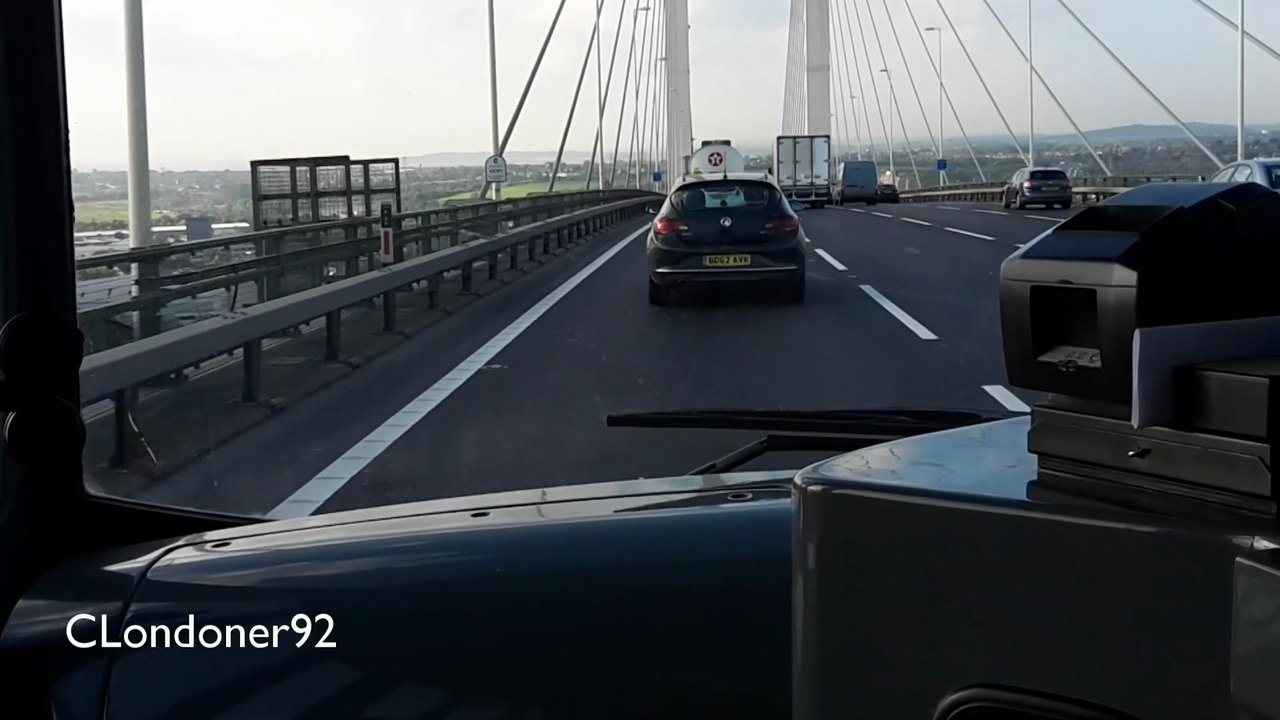 Ensignbus Route X80 Lakeside to Bluewater via Dartford Crossing
