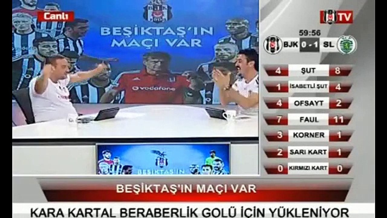 Gol geldi, BJK TV çıldırdı!