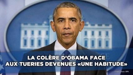 Descargar video: La colère d'Obama face aux tueries devenues «une habitude»