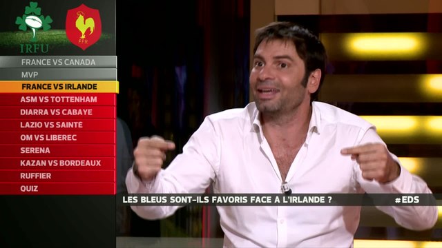 E21 - L'Équipe du soir - Extrait : Les Bleus sont-ils favoris face à l'Irlande ?