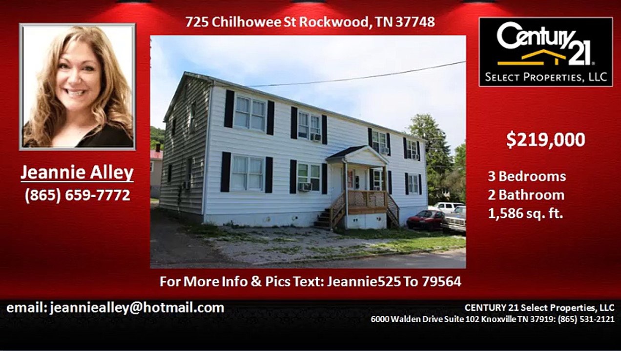 3 bedroom home for sale near Harriman Middle School in Rockwood TN