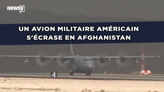 Un avion militaire américain s'écrase en Afghanistan