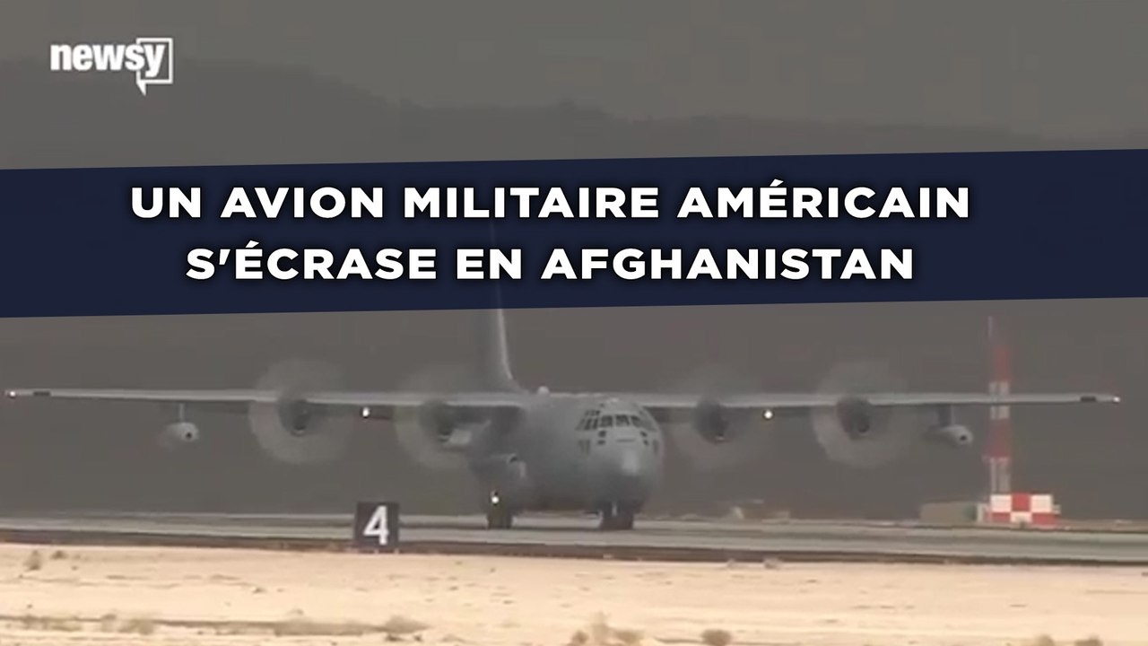Un avion militaire américain s'écrase en Afghanistan