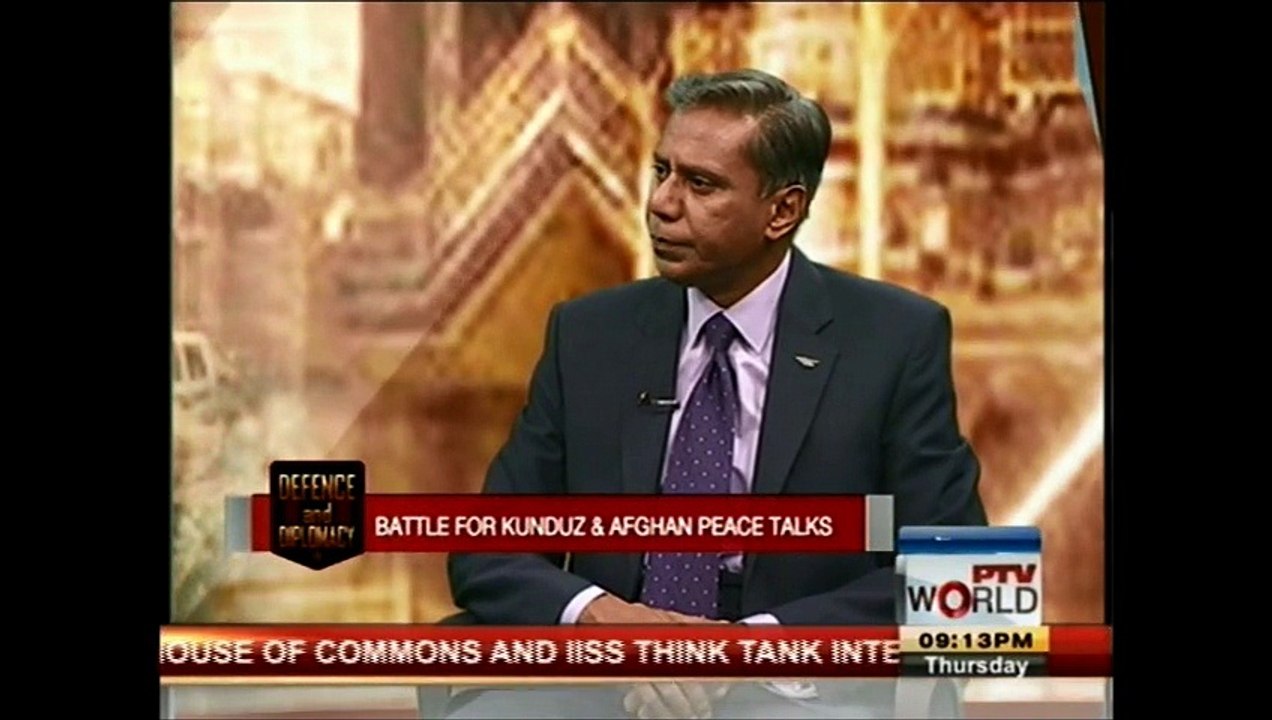 Defence & Diplomacy: Batle for Kunduz & Afghan Peace Talks