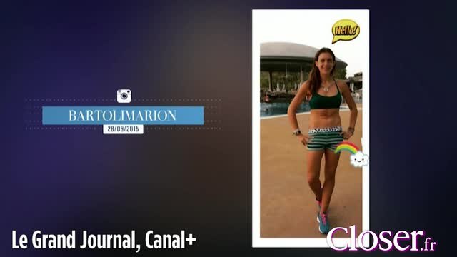 Le Grand Journal : moins 13Kg, l'impressionnante perte de poids de Marion Bartoli