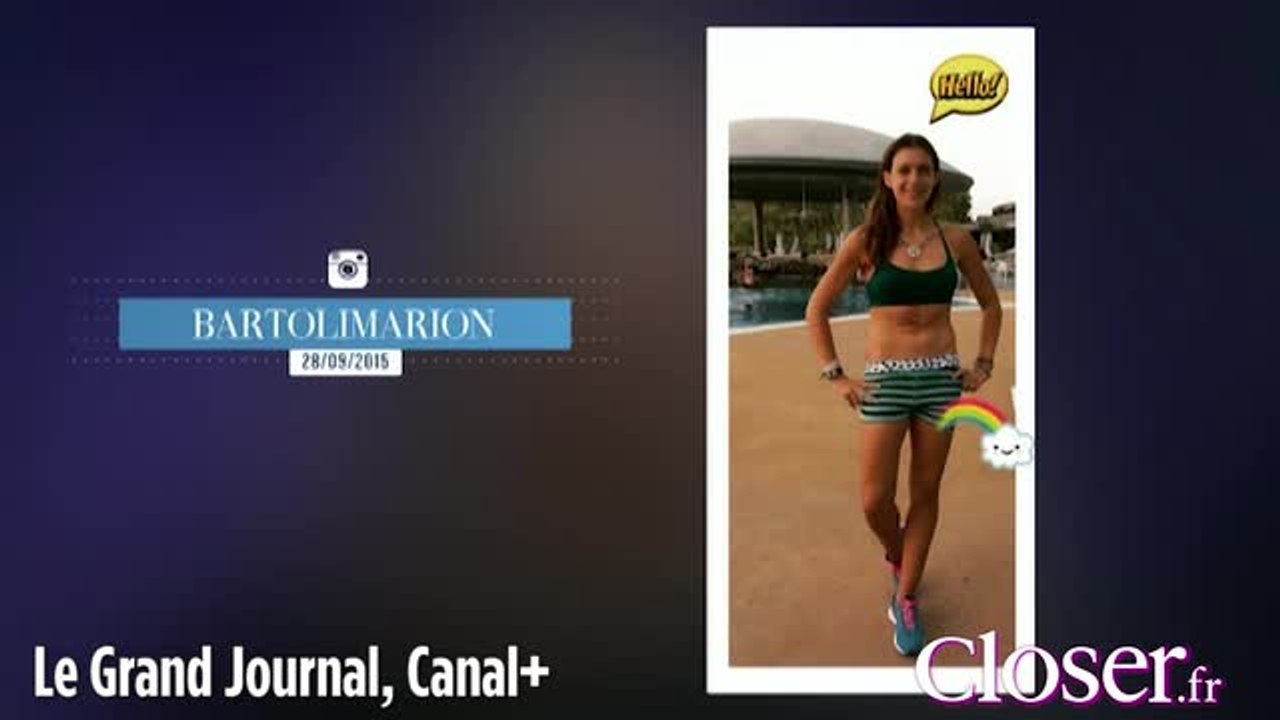 Le Grand Journal : moins 13Kg, l'impressionnante perte de poids de Marion Bartoli