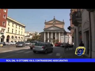 RCA | Dal 18 ottobre via il contrassegno assicurativo