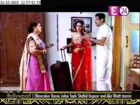 Meera aur Dharam jaa rahi hai Honeymoon par jis dekh Gora ko Laga Jatka - 2 October 2015 - Saath Nibhana Saathiya