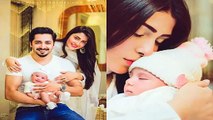 Ayeza & Danish with Their Daughter Hoorain Taimoor Photo Shoot Pictures