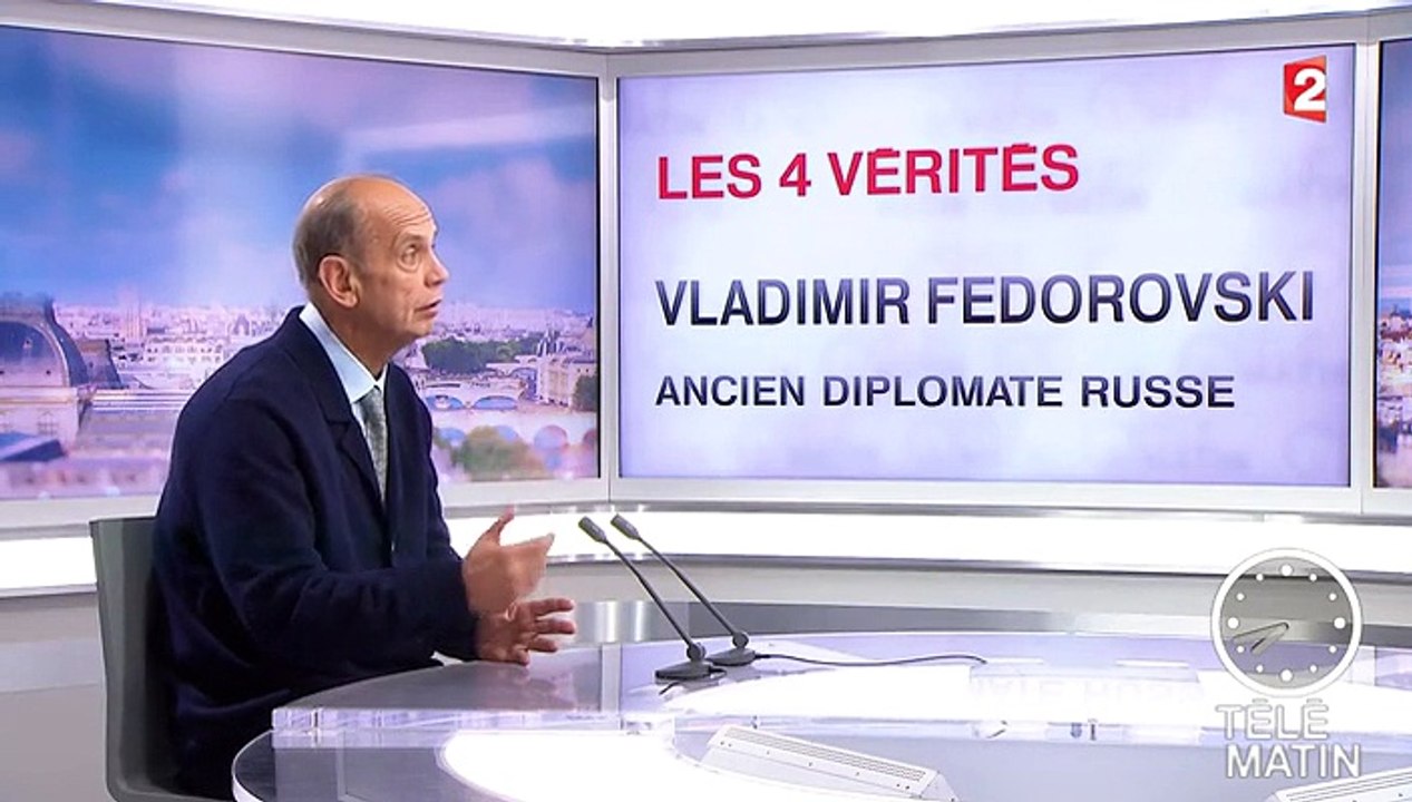 Les 4 Vérités - Vladimir Fédorovski soutient l'alliance avec Vladimir Poutine contre Daesh