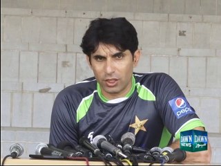 Misbah ul Haq Press Conference in Lahore