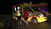 Auto botst op trekker bij Lageland - RTV Noord