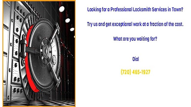 Golden, CO 24 Hour Locksmith Experts