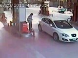Accidents in gas stations