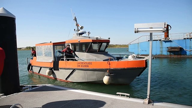Loon plage: fin de chantier au terminal méthanier.