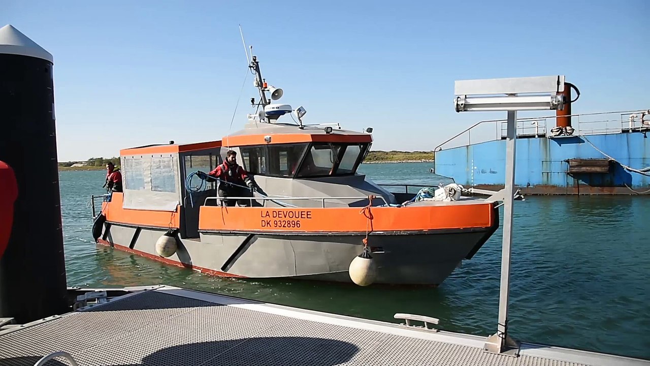 Loon plage: fin de chantier au terminal méthanier.