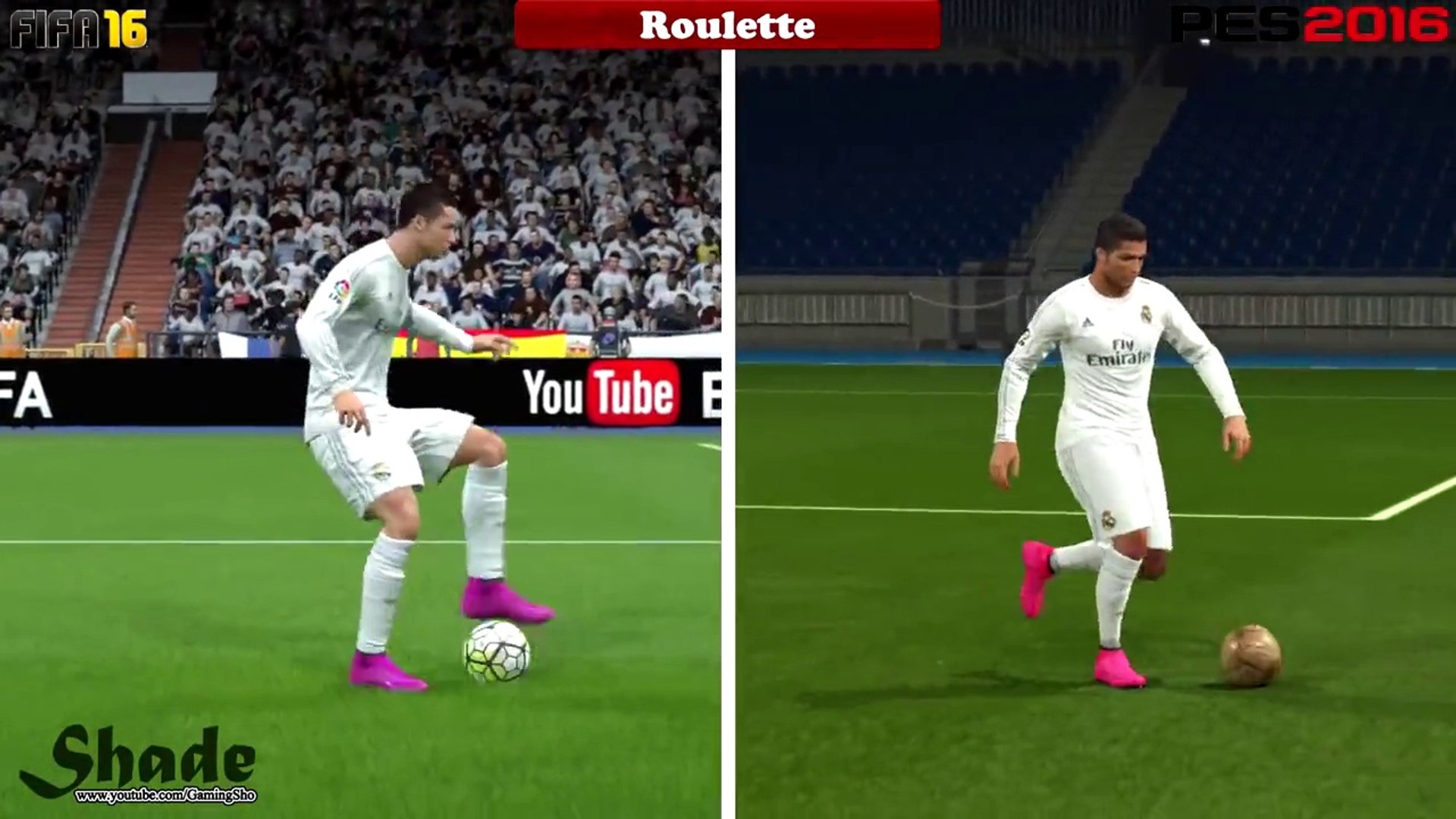 FIFA 16 vs. PES 16 - Skill Moves - video Dailymotion