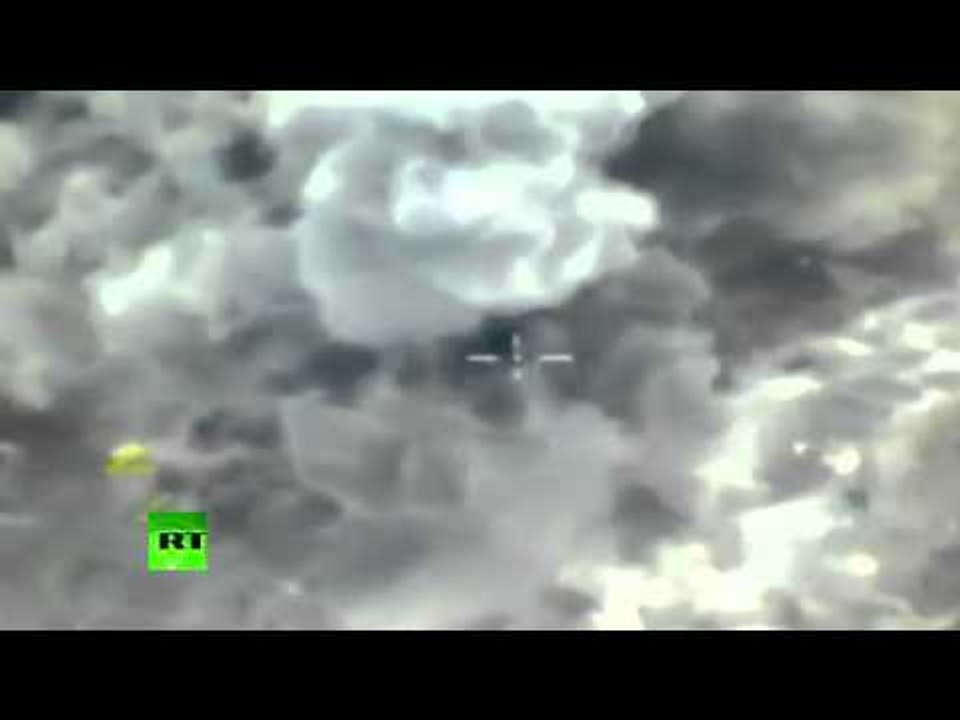 Latest footage of Russian anti-ISIS airstrikes in Syria