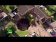 Giant sinkhole swallows street in London suburban