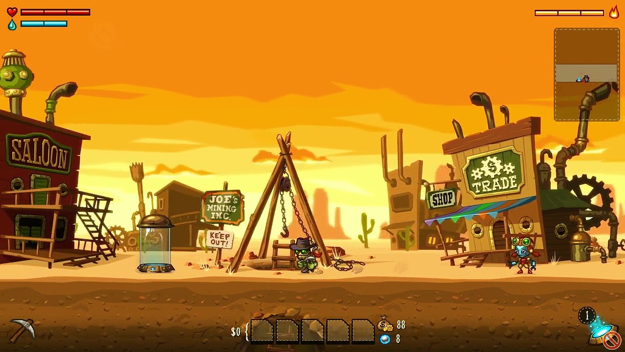 Let's Play Steamworld Dig - Folge 5 - Höhlenrätsel und endlich bohren