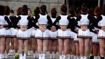 Young cheerleaders chearleeding girls Kyoto cheerleaders