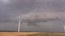 Chasse aux orages (27 juillet 2012) - Fin de journée orageuse en Meuse