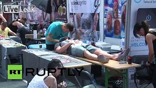 Germany: Ink enthusiasts galore as Tattoo convention hits Berlin