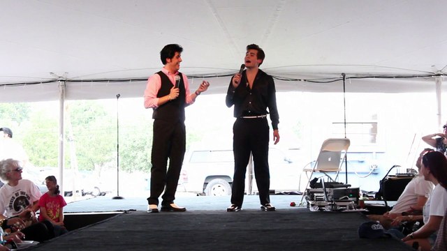 Taylor Rodriguez & Austin Irby sing 'Little Darlin' Elvis week 2015