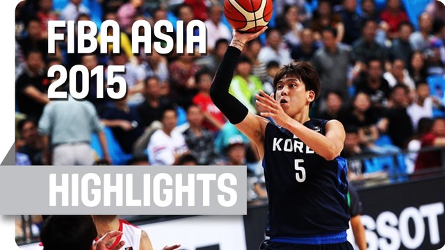 India v Korea - Classification 5-8 - Game Highlights - 2015 FIBA Asia Championship