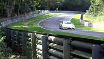 Crash Porsche 911 GT3 Manthey Racing VLN 6h Rennen Race 2014 Nürburgring Nordschleife