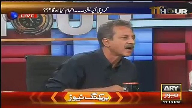 Check Out Waseem Badami Reaction When MQM’s Waseem Akhter Said You Are No Longer Intimidated By MQM