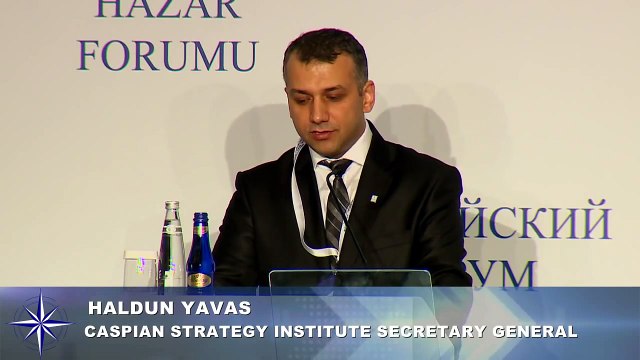 Haldun Yavaş (Hazar Strateji Genel Sekreteri)- Hazar Forumu Tanıtım Filmi 2012