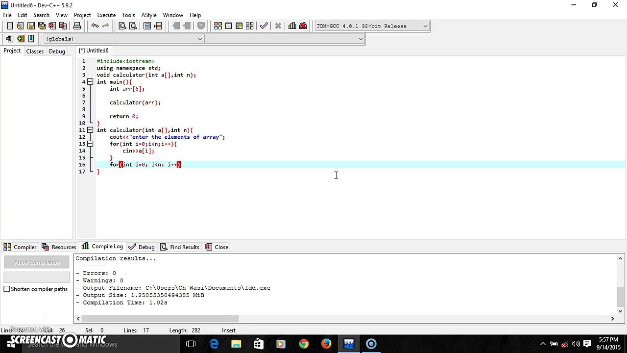 24.Function with array in C++ in urdu & hindi