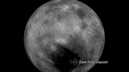 New Horizons spacecraft Flying Over Charon