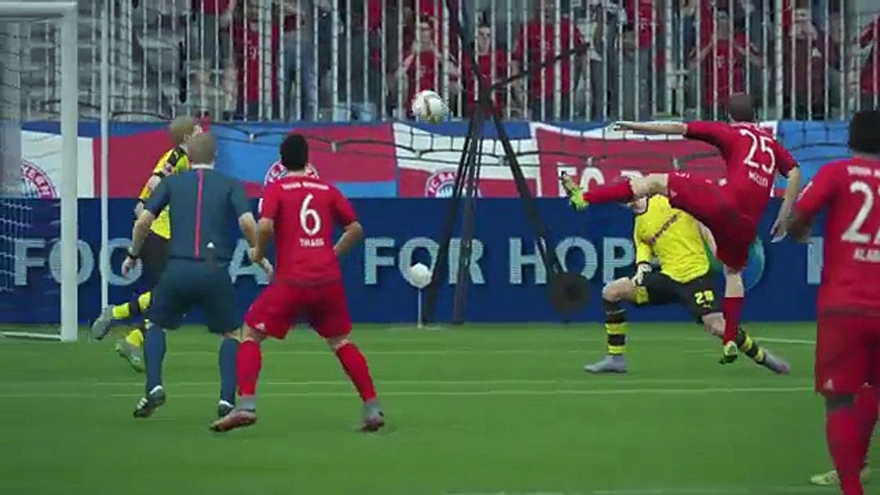 FIFA 16 Prediction - Bayern München vs. Borussia Dortmund - 2015