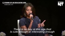 Michelle Obama donne ses conseils aux jeunes filles