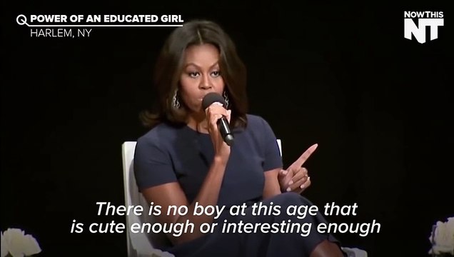 Michelle Obama donne ses conseils aux jeunes filles