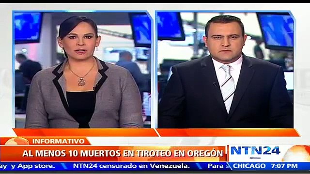 Tiroteo en escuela de Oregón dejó diez muertos y siete heridos